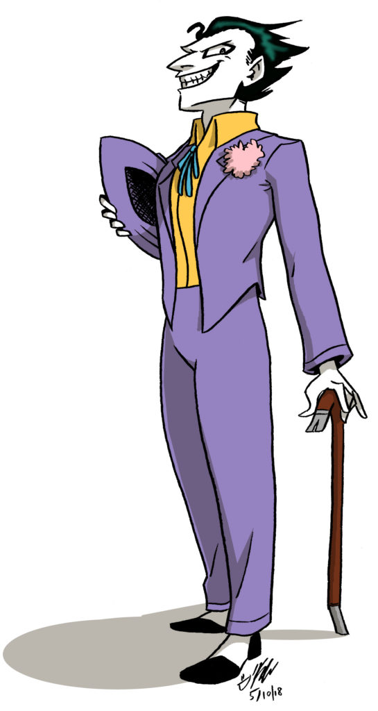 Tom-Joker-print – Kelci Crawford, Comic Artist